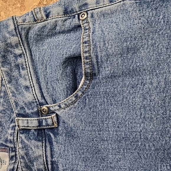 - Y2K LIZ JEANS Light Acid Wash Size 10 Ankle/Short  Loose Fitting - Picture 8 of 8